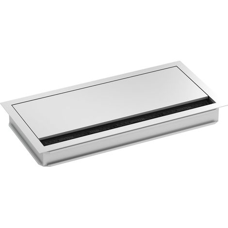 BACHMANN LOOP SQUARE PASSAGE DE CÂBLE, 240MM, ALUMINIUM 930.320
