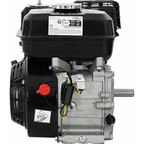 vidaXL Motor de gasolina negro de 6,5 HP y 4,8 kW (1/2)