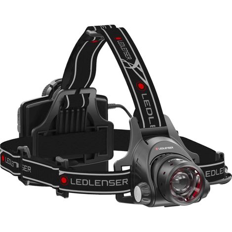 Lampada frontale LEDLENSER H14R.2 (7299R) 1000 lm con pacco batteria e accessori nella confezione