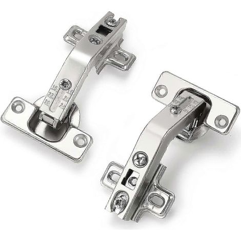 Charnières de porte pliante à 135 degrés pour portes de cuisine pliantes, modèle Chg135 (lot de 2) avec charnière de porte combinée (1/4)