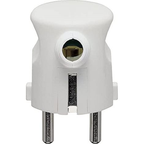 00241.B Spina 2P+T 16A S31 Uscita Cavo 90° Bianco (1/2)