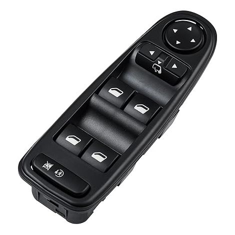 SHINING HOUSECommande de vitre C4 Picasso rétroviseur avant et arrière gauche 6554.YH Citroen C4 Grand Picasso bouton de lève-vitre interrupteur (1/5)