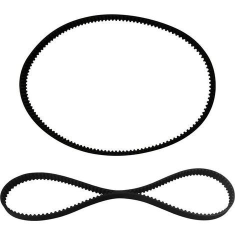 Juego de 2 correas de repuesto 120-3335 para cortacéspedes y tractores cortacésped Toro TimeMaster con plataforma de corte de 30 pulgadas, reemplazo para la correa 265-610, 1203335. (1/5)