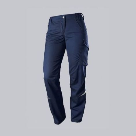 Pantalon de Travail Femme ete BP® - Taille 38 - Coupe Ergonomique - Multipoches - Polycoton 250g/m2 - Lavable 60C (1/2)