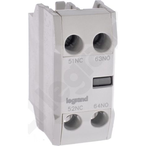 Frontseitige Hilfskontakte CTX3 3P (9–150 A) / 4P (40–135 A) 1ÖF 1SCH
