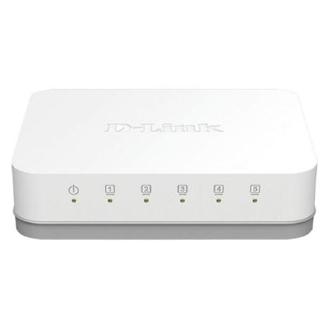 Switch D-Link GO-SW-5G 5 Puertos/ RJ-45 10/100/1000