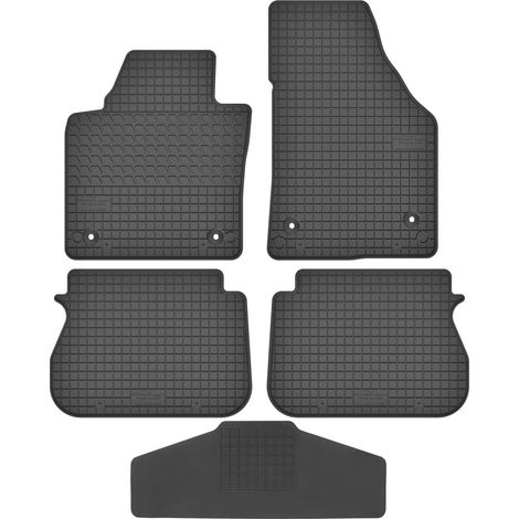 Tappetini Motohobby 160203 + copertura 200000/1 - Volkswagen Caddy III 2K 2003 - Volante anteriore ovale - installato (1/5)