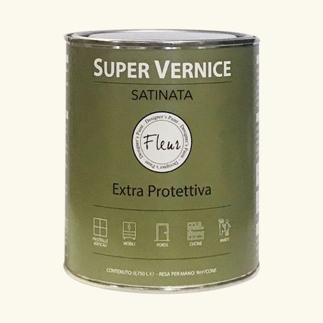Vernice di Finitura Trasparente Fleur Finish Monocomponente - Formato: 750 ml - Finitura: Satinata (1/2)