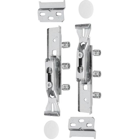 Rail de Suspension Réglable pour Armoire, Support Lourd Accessoire Quincaillerie Meuble