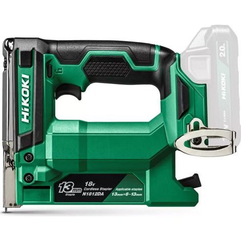 Grapadora de acabado 18V Hikoki N1812DAW4Z l.12mm - L.6 a 13mm - 1,1 kg - sin batería/sin cargador - caja