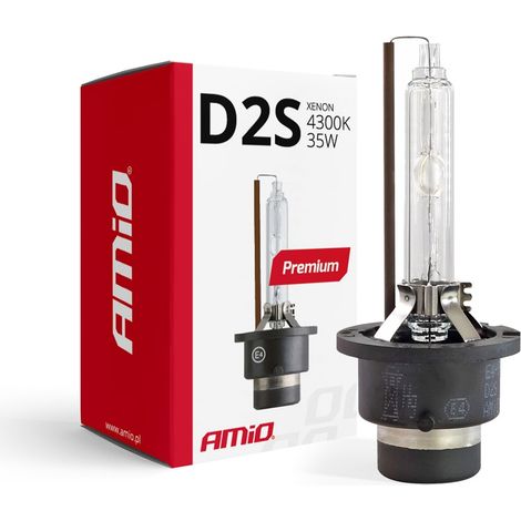 Bombilla xenón D2S 4300K AMiO premium amio-01975 (1/2)