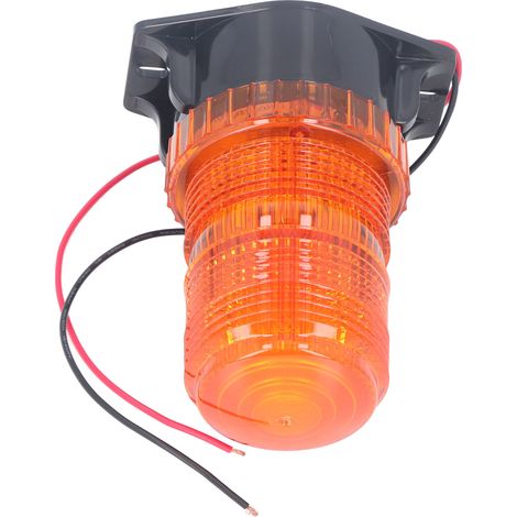 LED-Blinklicht für Gabelstapler, wasserdichte Sicherheitsleuchte IP65, 10–110 V DC, orange, wasserdichtes Notsignal (1/5)