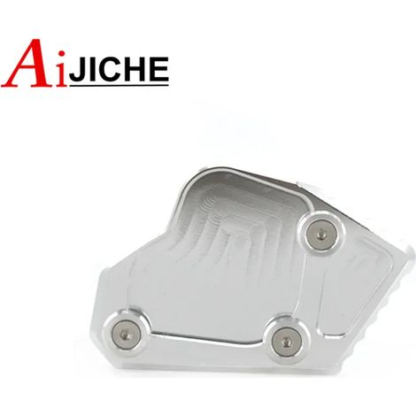 (Argent) Extension de béquille latérale CNC pour moto, compatible avec BMW K1600GT, K1600GTL et K1600 GT GTL (2011-2015) maxpower (1/4)