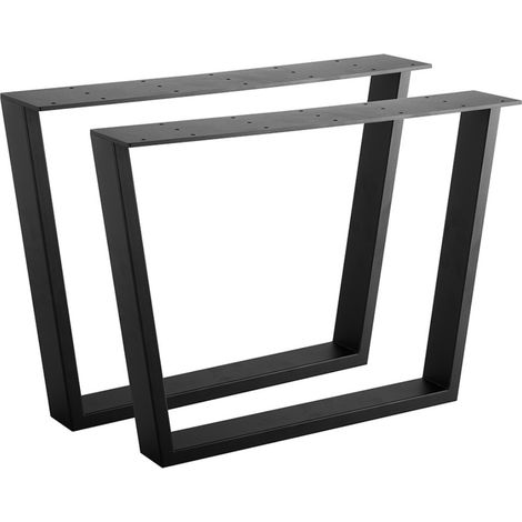 Pied de table convexe, 420x580, blanc