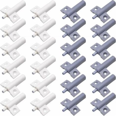 Cuisine Amortisseur Porte,24Pcs Amortisseur de Porte de Meuble Tampons de Porte Cuisine Amortisseur Plastique Porte Haute (1/4)