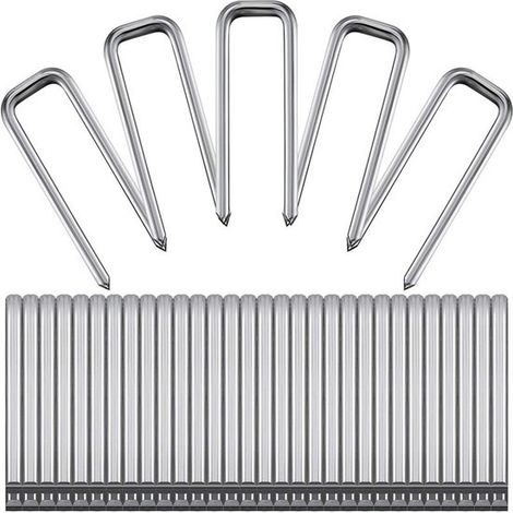 Set di 40 chiodi per riparare le tende - accessori per tende - chiodi di riparazione per tende da 1-6 cm (1/2)