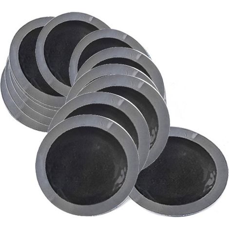150 Pneus Réparation 42mm Ronds Caoutchouc Naturel Rustines à Froid Chambre à Air Auto Lot 150 Pièces (1/5)
