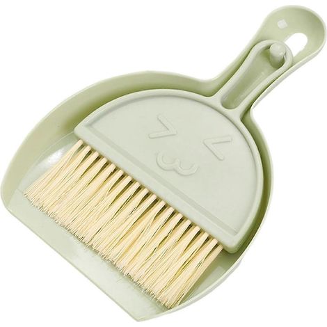 Ensemble mini pelle et balayette légère et portable avec manche nettoyage facile et rapide (1/5)