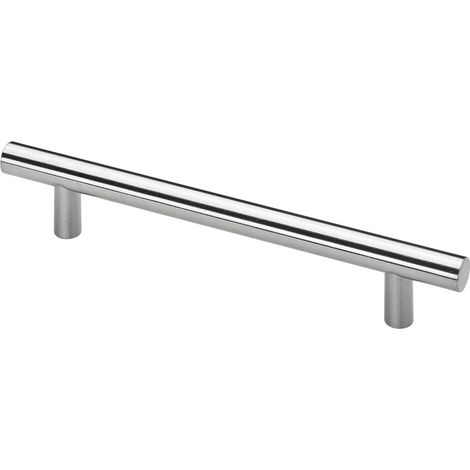Hettich Möbelgriff, "Classic" -Edel, 128 mm, Ø 12x189x32 mm (1/3)