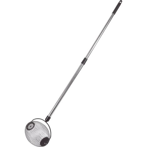 RACCOGLITORE PER NOCCIOLE E OLIVE CON MANICO TELESCOPICO CM.80120  cestello ø mm.230x170    IL CAMPO