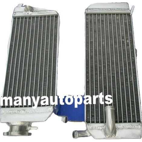 Radiador de aluminio para Honda CRF450X, capacidad de refrigeración mejorada, diseño robusto, ajuste perfecto. (1/5)