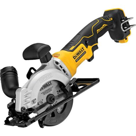 DeWalt DCS571N-XJ Cordless 18V XR Brushless 115mm Compact Circular Saw Body Only (1/3)