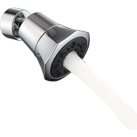 2-in-1 Schwenkbarer Küchenarmatur-Luftsprudler mit einstellbaren Modi und Wassersparfilter (1/5)