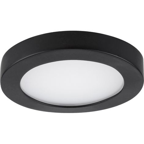 Plafoniera LED incasso Rabalux Coco 8,5cm 3W nera rotonda (1/3)