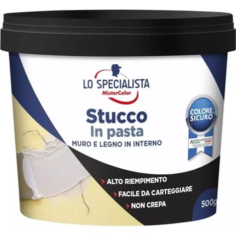 stucco in pasta bianco 0,5 kg