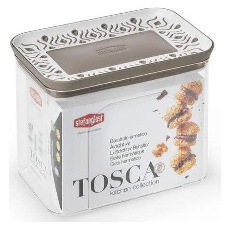 Boîte Beige Plastique (10,3 x 12 x 15,5 cm)