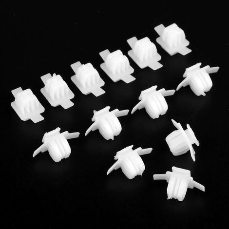 50 pièces de garnitures d'ailes avant de voiture, clips et rivets pour pare-boue, référence 91513-SMG-E11, pour Honda Civic CR-V (1/5)