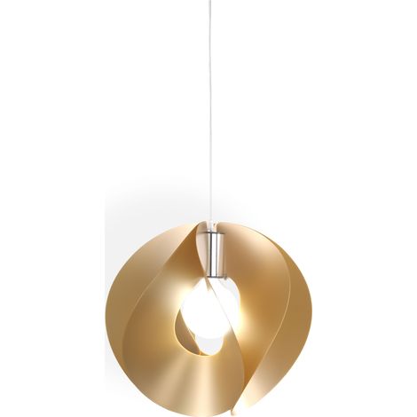 Lampadario a sospensione ATOM Oro diametro 45x h42 cm (1/2)