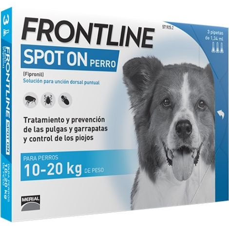 Boоte 3 pipettes frontline pour chiens 10-20kg