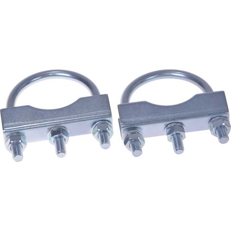 2 x U-Bügel für Stützradhalter Anhänger (1/3)