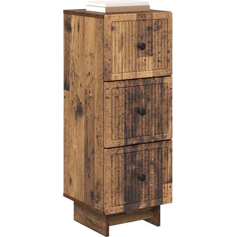 Maison Exclusive - Mobile con Cassetti Legno antico 33 x 34,5 x 90 cm