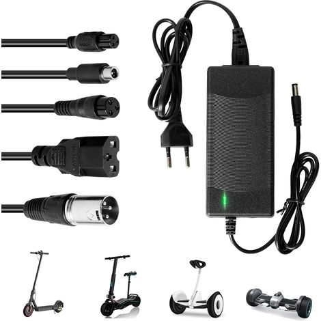 Chargeur Universel 42V 2A pour Trottinette Électrique (1/5)