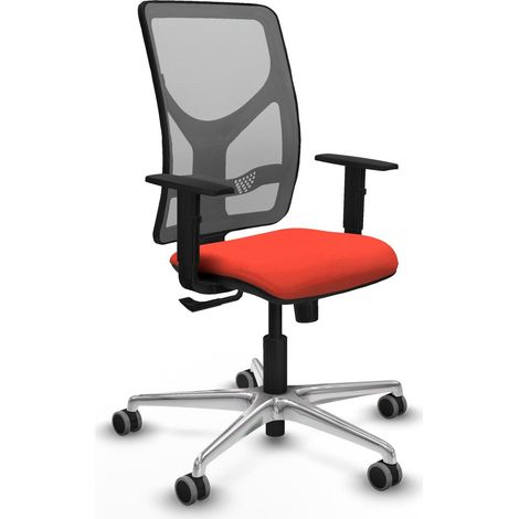 Chaise de bureau piqueras y crespo Motilla noir mousse haute densité (1/2)