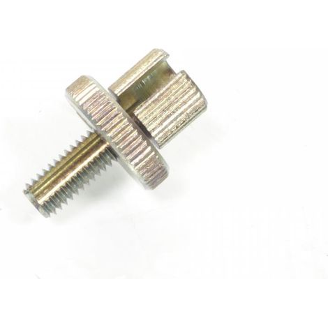 Vis creuse tendeur de câble fendu M6x1.0 x 18mm pour moto (1/3)