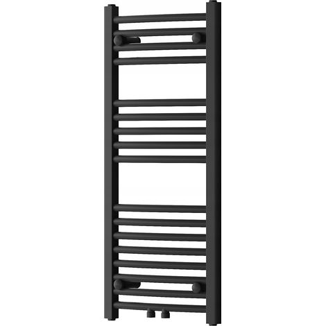 Radiador secatoallas eléctrico 312W 90x40x4,4cm, Negro (1/4)