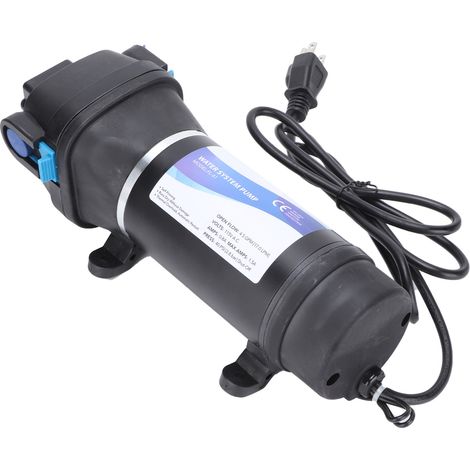 Pompe à eau à membrane 110 V, auto-amorçante, à grand débit, multifonction, avec prise américaine pour usage domestique (1/5)