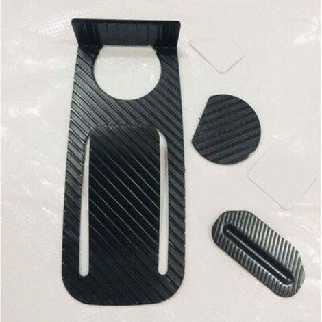 Arrêt de Porte Spring & Amortisseur – Protection Double Contre la Fermeture et le Claquement des Portes, Polyvalent & Efficace (Noir) (1/4)