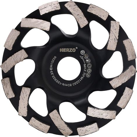Diamond Abrasive Disc 125 Concrete Grinding Wheel Grinding Wheel for Concrete Stone Granite (1/5)