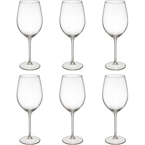 Lot de 6 Verres à Eau "Lina" 54cl Transparent