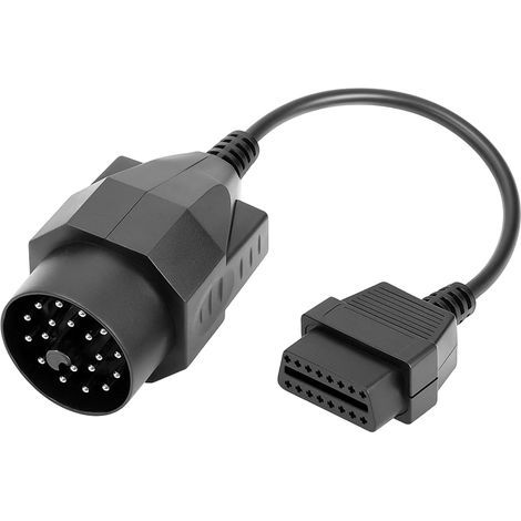 x 20-Pin to 16-Pin Adapter Cable, Flexible Diagnostic Connector for E36, E38, E39, E46, E53, X5, Z3 (1/5)