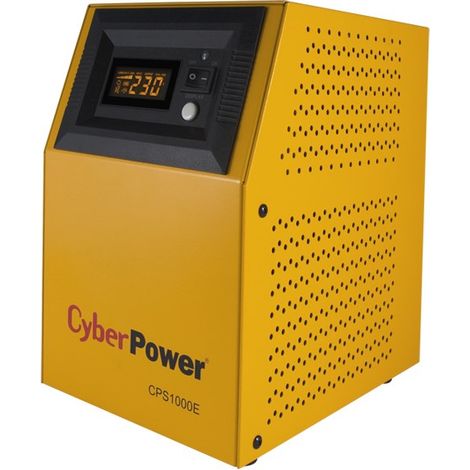CyberPower Systems CyberPower CPS1000E Doppelwandler (Online) 1000VA 2AC-Ausgänge Tower Gelb Unterbrechungsfreie Stromversorgung (UPS) (CPS1000E) (1/4)