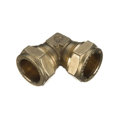 PrimaPlus Brass Compression Elbow 42mm - WRAS Approved (1/2)