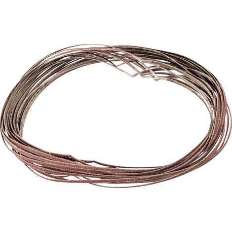 PFERD TOOLS Korund Schleifband BA 3x520mm A60 für universelle Anwendung mit Bandschleifer 100 Stk