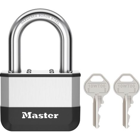 Master Lock Elite 67mm Vorhänge- schloss 38mm Bügel 5-Stift-Zyl.