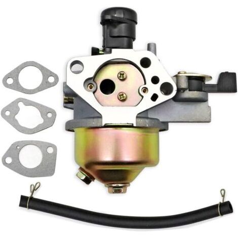 NALOOKAMIC Kit de carburateur avec compatible avec tondeuse à gazon Honda GXV340 GXV340A2 GXV340RT2 GXV340UA2 GXV340UT2 Pièce de rechange 16100-Z1F-W02,no joints-- (1/3)