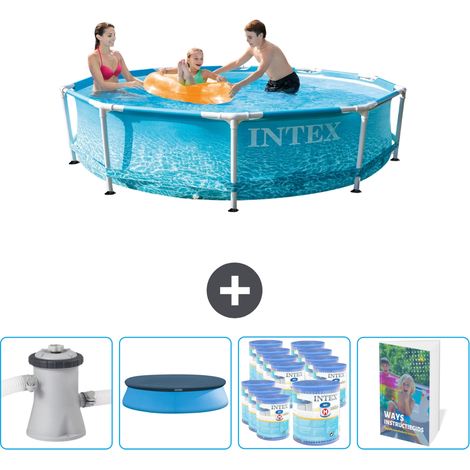Frame Pool Rund - 305x76 cm - 5-teilig SCB111 (1/5)